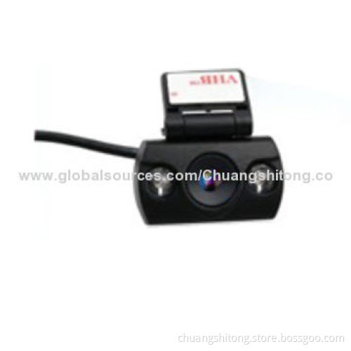 Night vision rear view mirror camera, dual lens 1080P, H.264 cycle recording